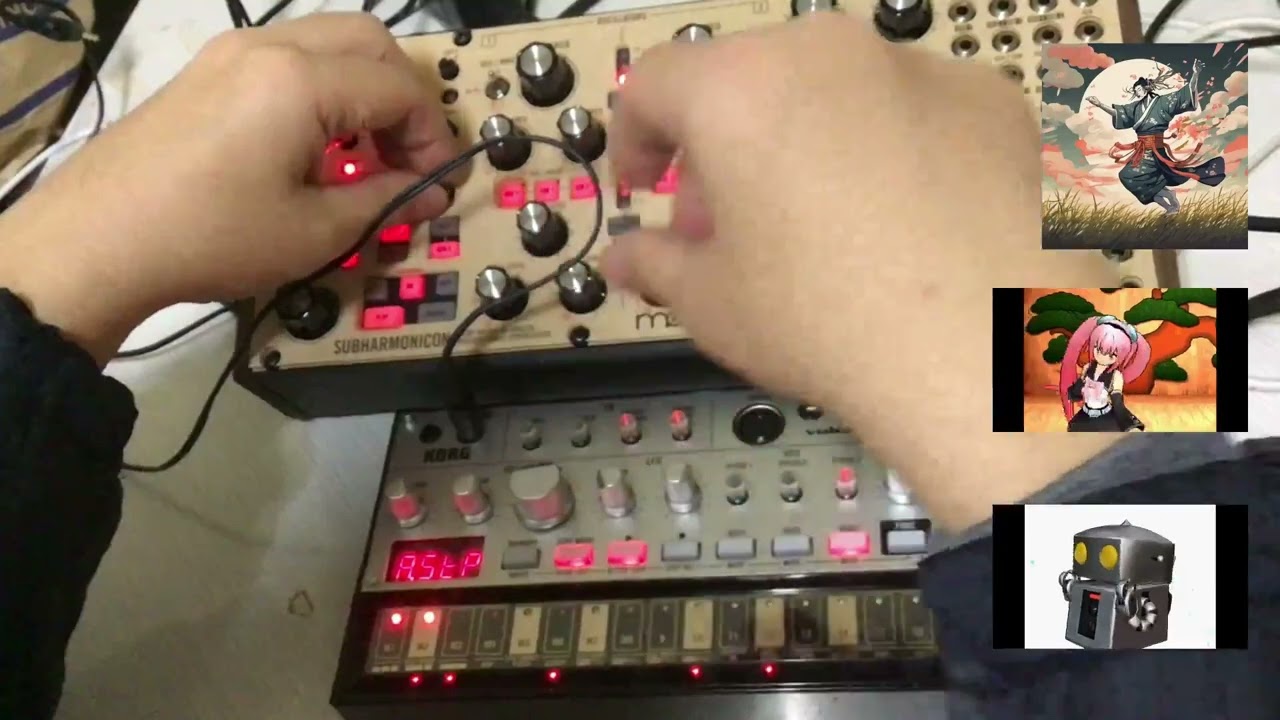 subharmonicon #7 volca bass