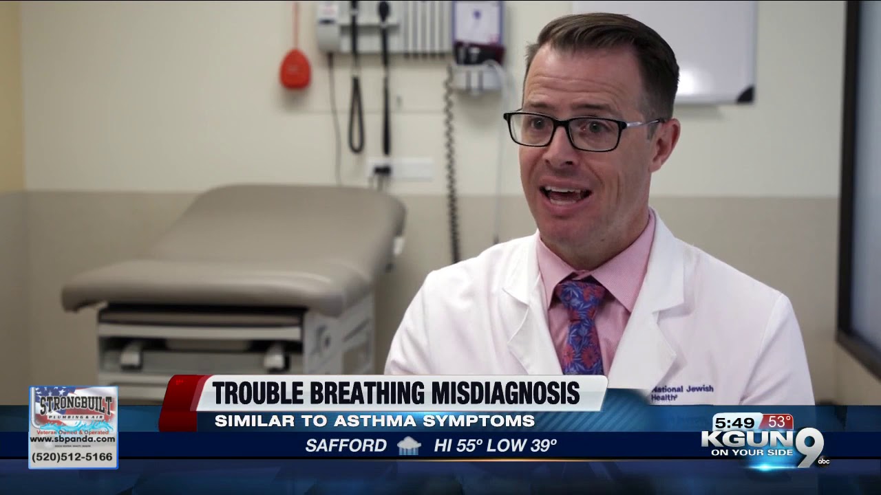 Uncontrolled Asthma symptoms may start in the stomach
