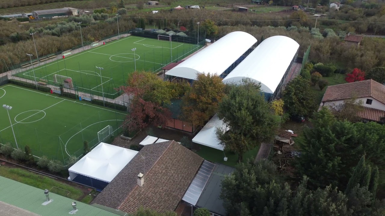 Copertura certificata campo da Padel