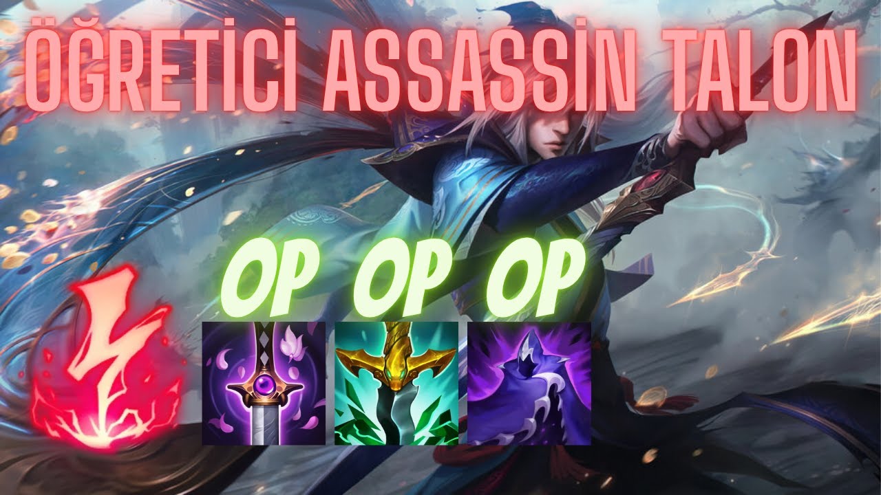 FULL ÖĞRETİCİ MİD ASSASSİN TALON / KARŞI JUNGLE TİLT OLDU