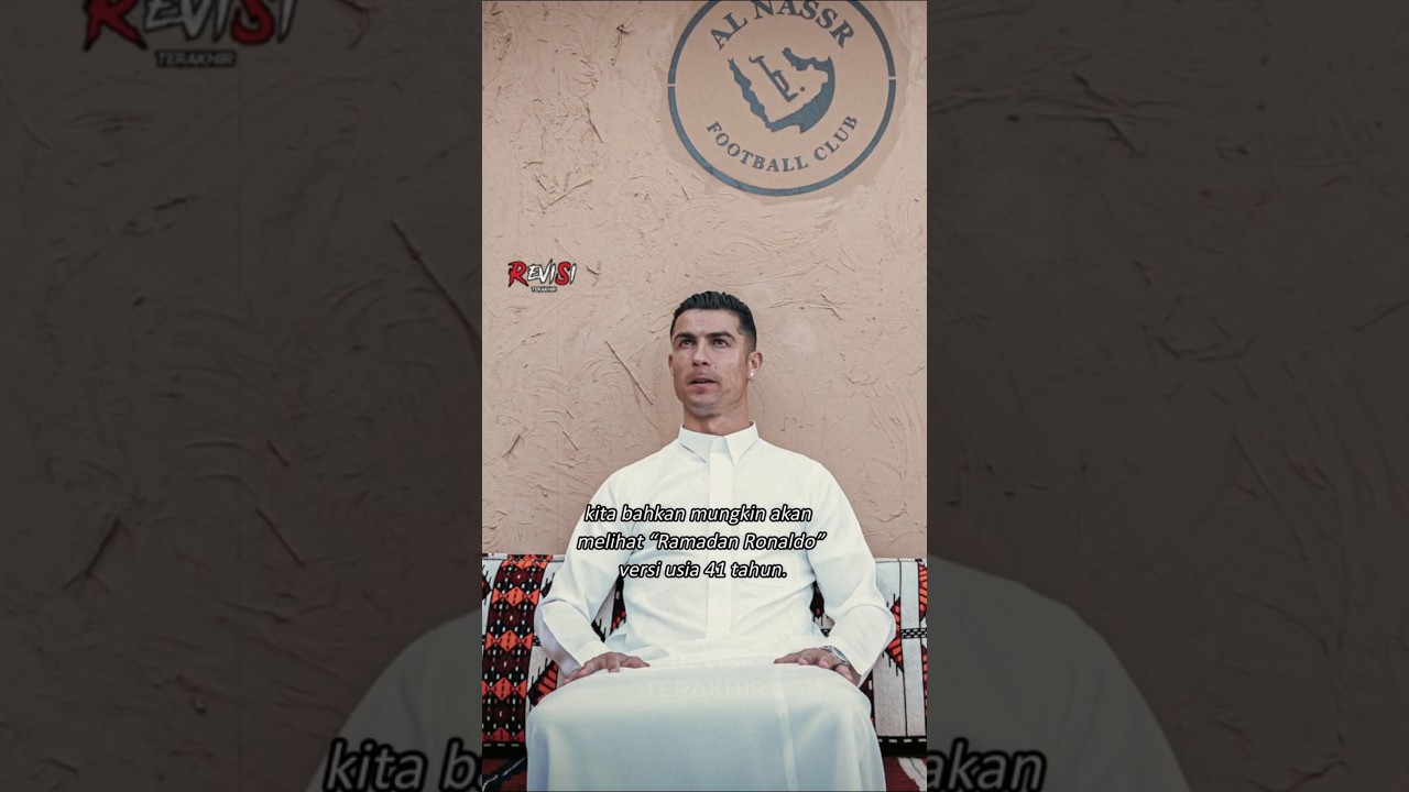 Kenapa Ronaldo ikut berpuasa selama Ramadhan? 😳🤯