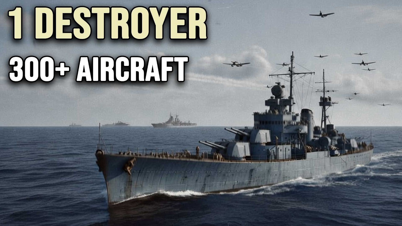 1 Destroyer. 300+ Aircraft. Operation Ten-Go.