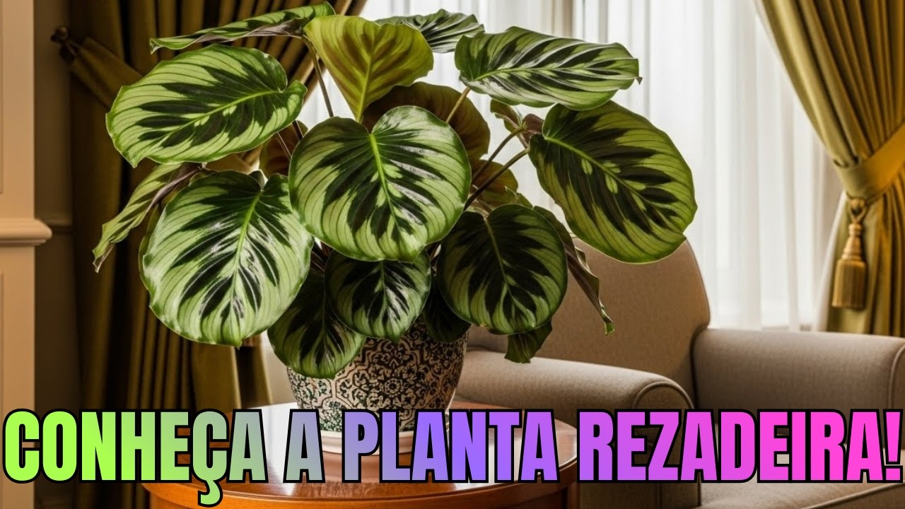 MARANTA ORBIFOLIA: DICAS e CUIDADOS ESSENCIAIS para CULTIVAR essa PLANTA de INTERIOR!