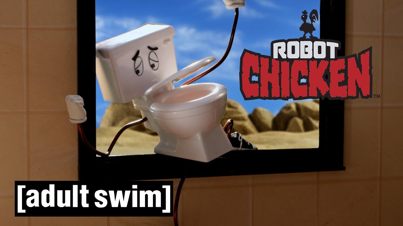 Robot Chicken | Man vs Food | Adult Swim UK 🇬🇧