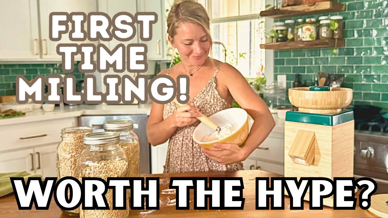 Is Freshly Milled Flour Worth It? My First Time Baking with the NutriMill Harvest