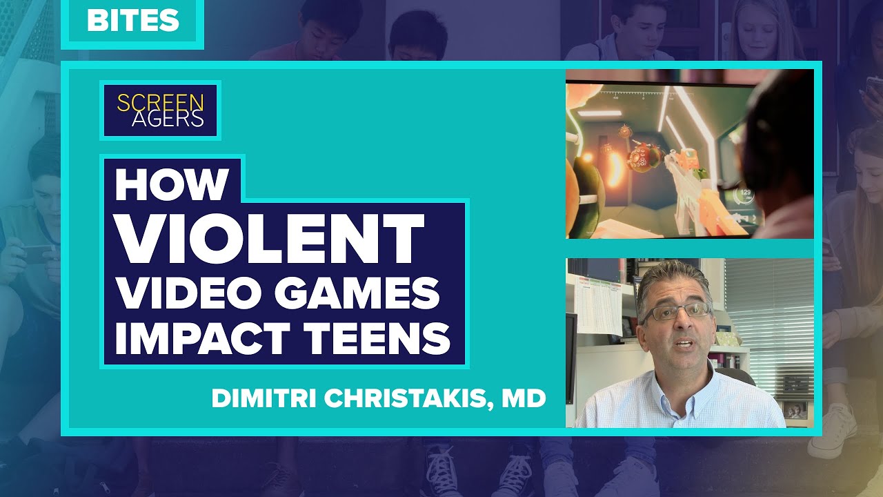 Screenagers Bites - How Violent Video Games Impact Teens | Dimitri Christakis, MD