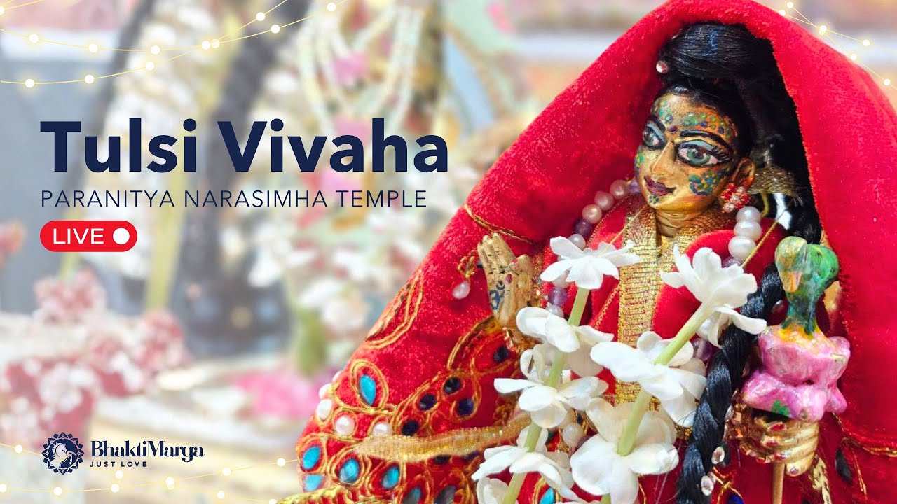 TULSI VIVAHA - Live at the Paranitya Narasimha Temple
