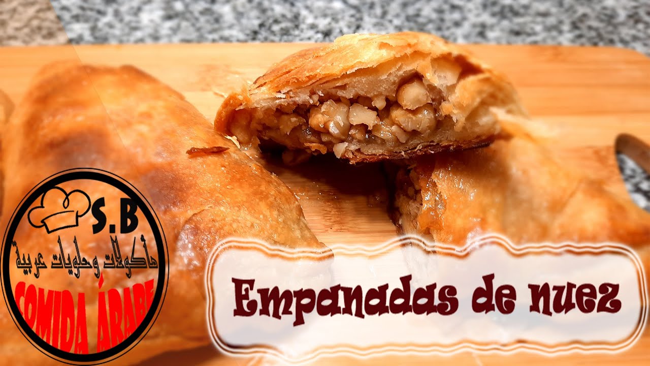 Receta Empanadas de nuez ... postre árabe muy tradicional