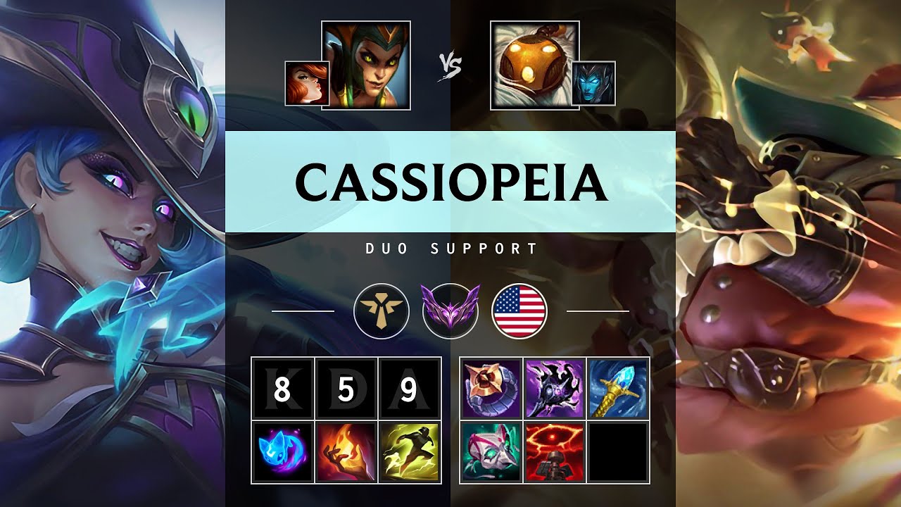 Cassiopeia Support vs Bard - NA Master Patch 25.13