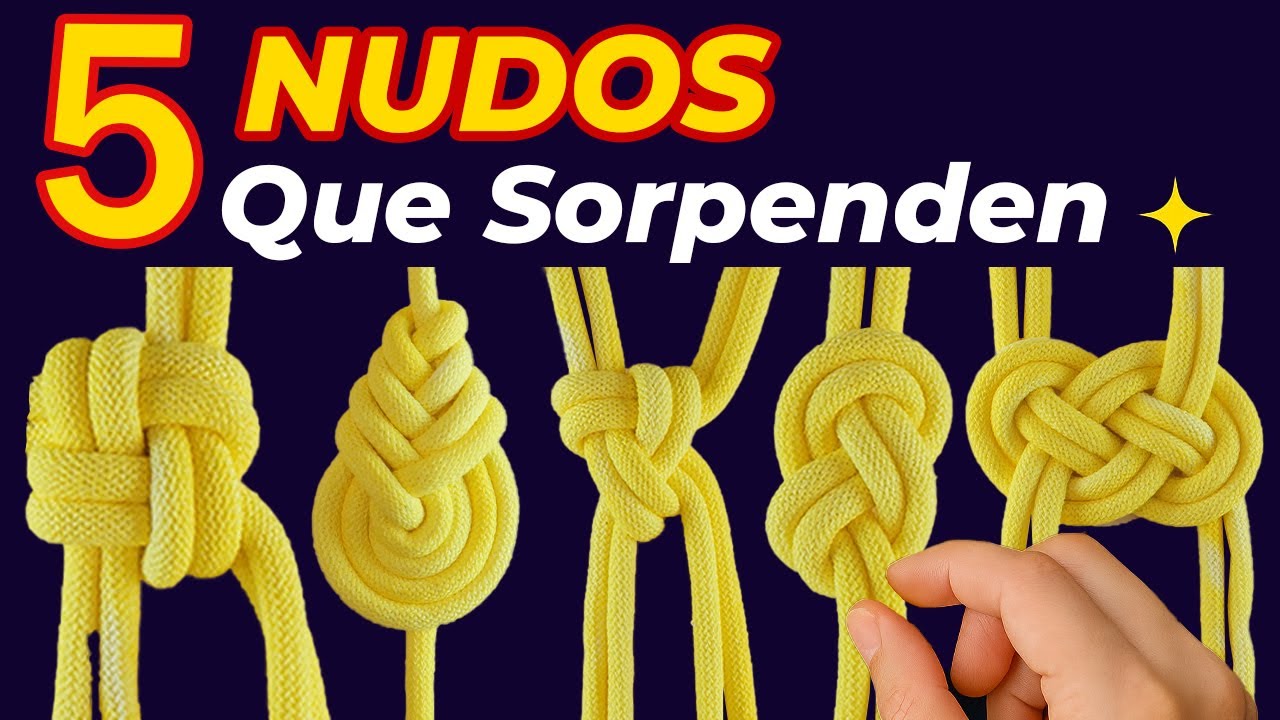 5 Nudos Decorativos de Macramé que Transformarán tus Proyectos | Coqueta Macram/Coqueta Macramé