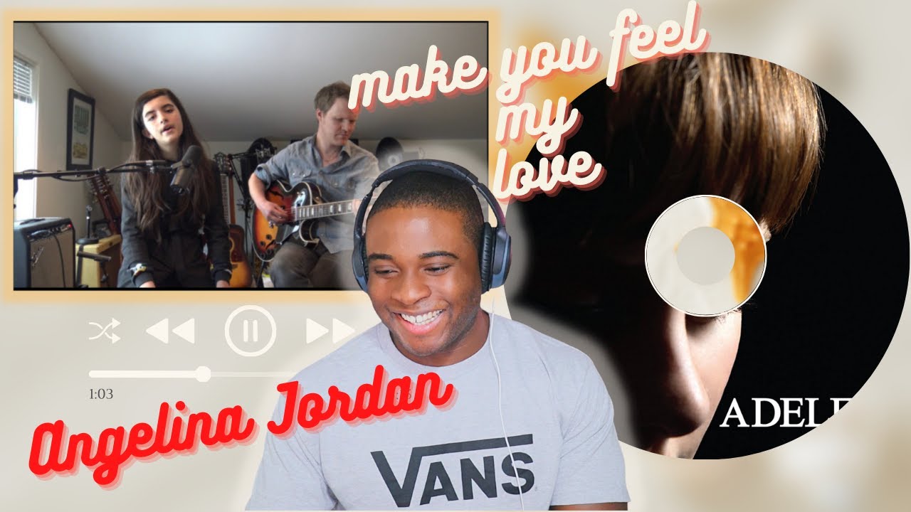 Angelina Jordan - Make You Feel My Love (Acoustic Cover) Reaction