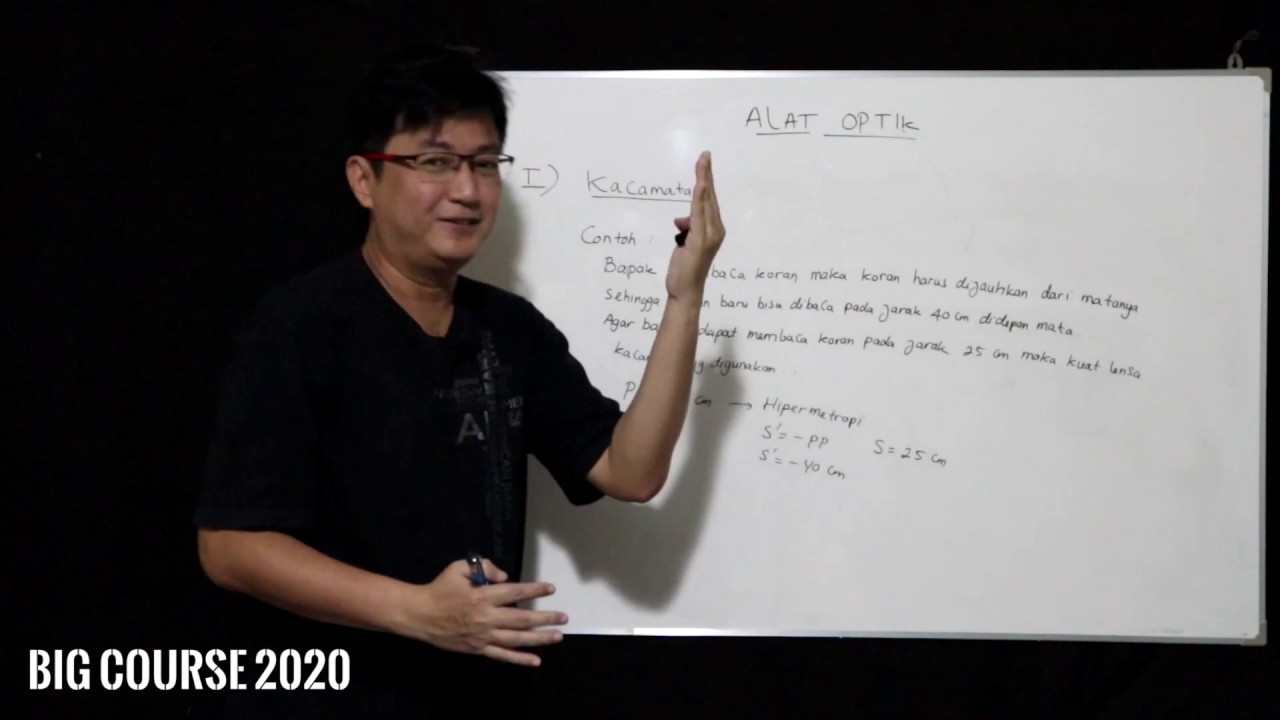 Fisika kelas XI - Alat Optik part 1 - Kacamata, Kamera dan Lup (Kaca Pembesar)