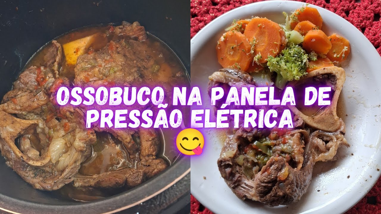 OSSOBUCO NA PANELA DE PRESSÃO ELÉTRICA MIDEA