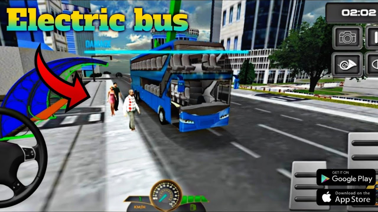 indian coach bus driving 3D game #1😍 || city bus simulator game || bus new game  -Android gameplay🔥