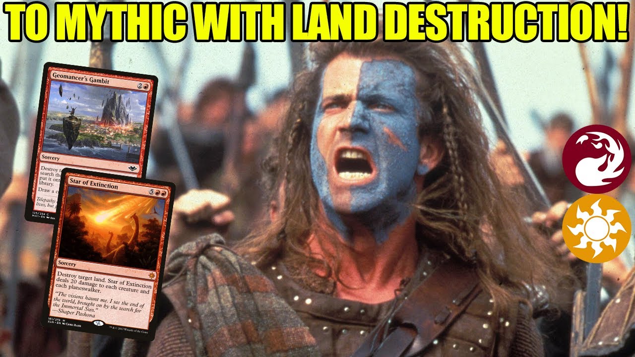 CLIMBING TO MYTHIC WITH LAND DESTRUCTION! 🔥🌞 | Historic Bo1 MTG Arena