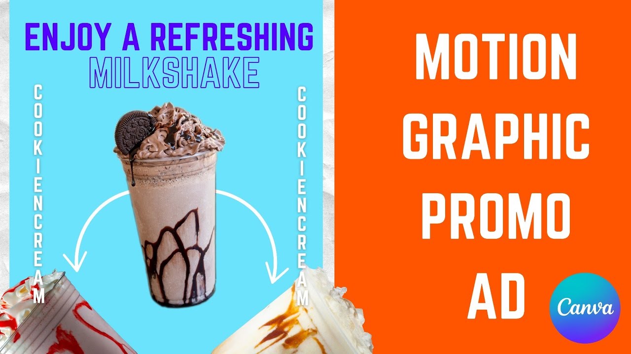 Motion Graphic Promo Ad In Canva