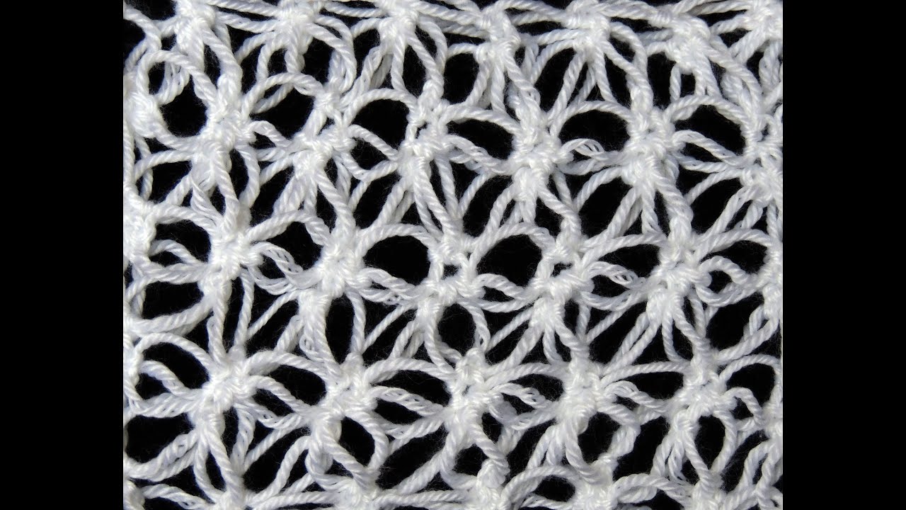 Crochet : Punto Salomon. Variacion #3