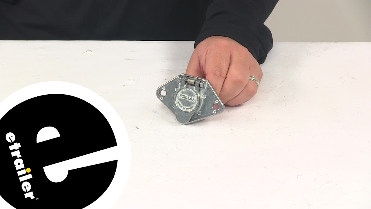 etrailer | Hands-On with the Pollak Heavy-Duty, 4-Pole, Round Pin Trailer Wiring Socket