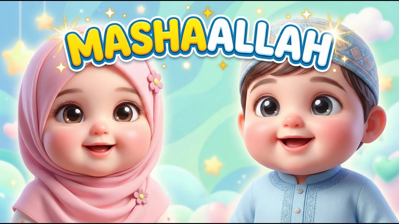 Стихотворение «МашаАллах» для детей 🤲 | Красивая исламская детская песенка