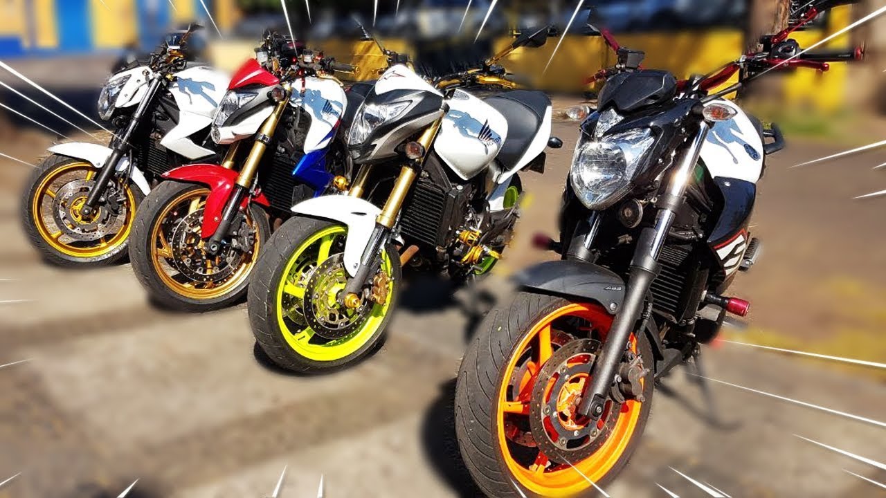 CAUSANDO COM QUATRO  MOTOS 😲