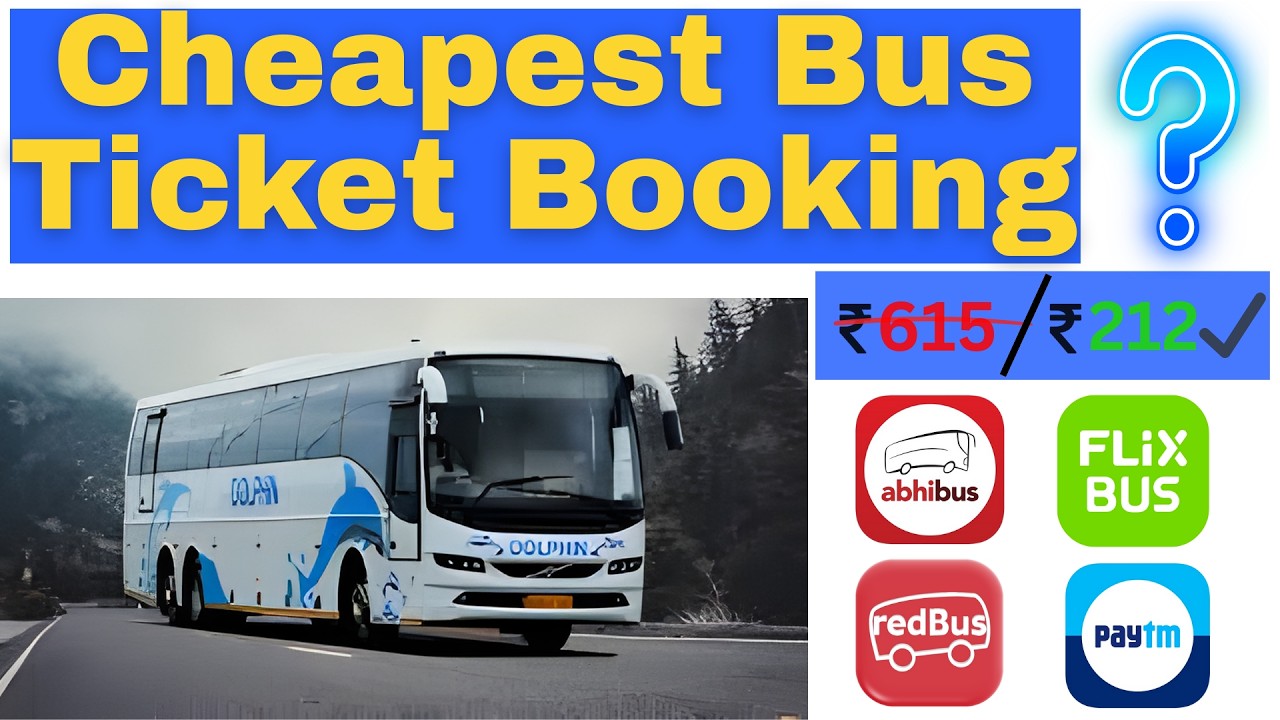 Best App for bus ticket booking | Cheapest Bus Ticket Booking | Bus Ticket Booking Online Offers