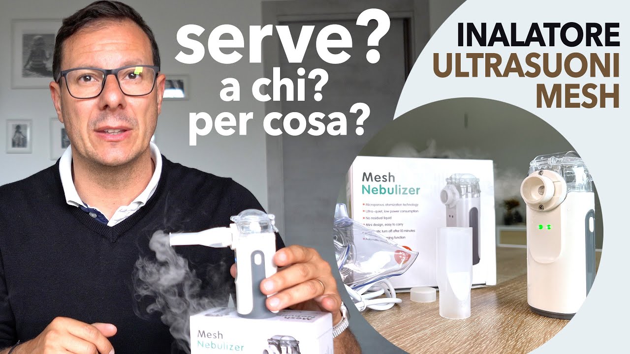 AEROSOL NEBULIZZATORE PORTATILE MESH ULTRASUONI | tutto quello che devi sapere 💨