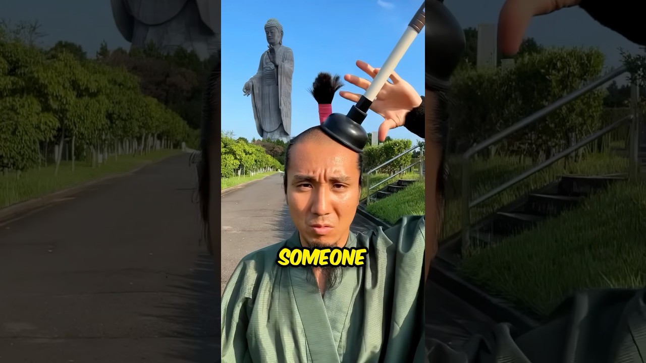 Японская самурайская стрижка 💀