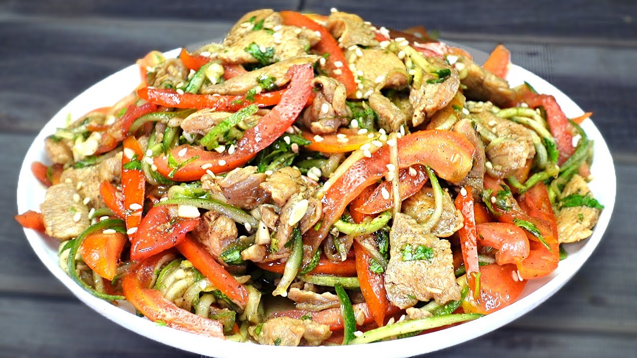 Korean Chicken Salad | ঝটপট তৈরি কোরিয়ান চিকেন সালাদ এতই মজার যে একবার খাওয়া শুরু করলে আর থামবেন না