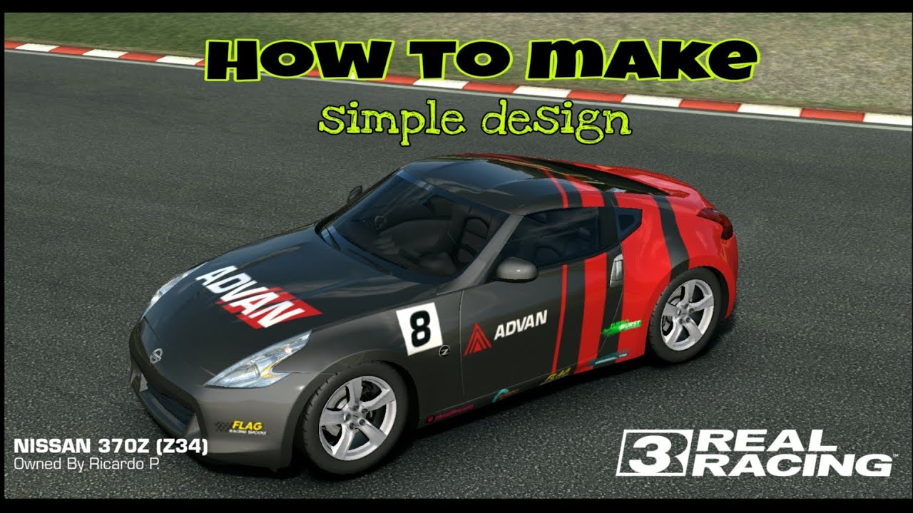 NISSAN 370Z (Z34) | Real Racing 3 simple design 🔥🔥