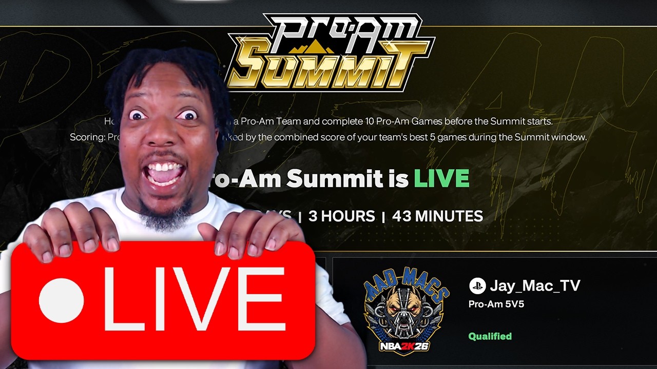 Running Pro Am Summit Tournament In NBA 2K26!