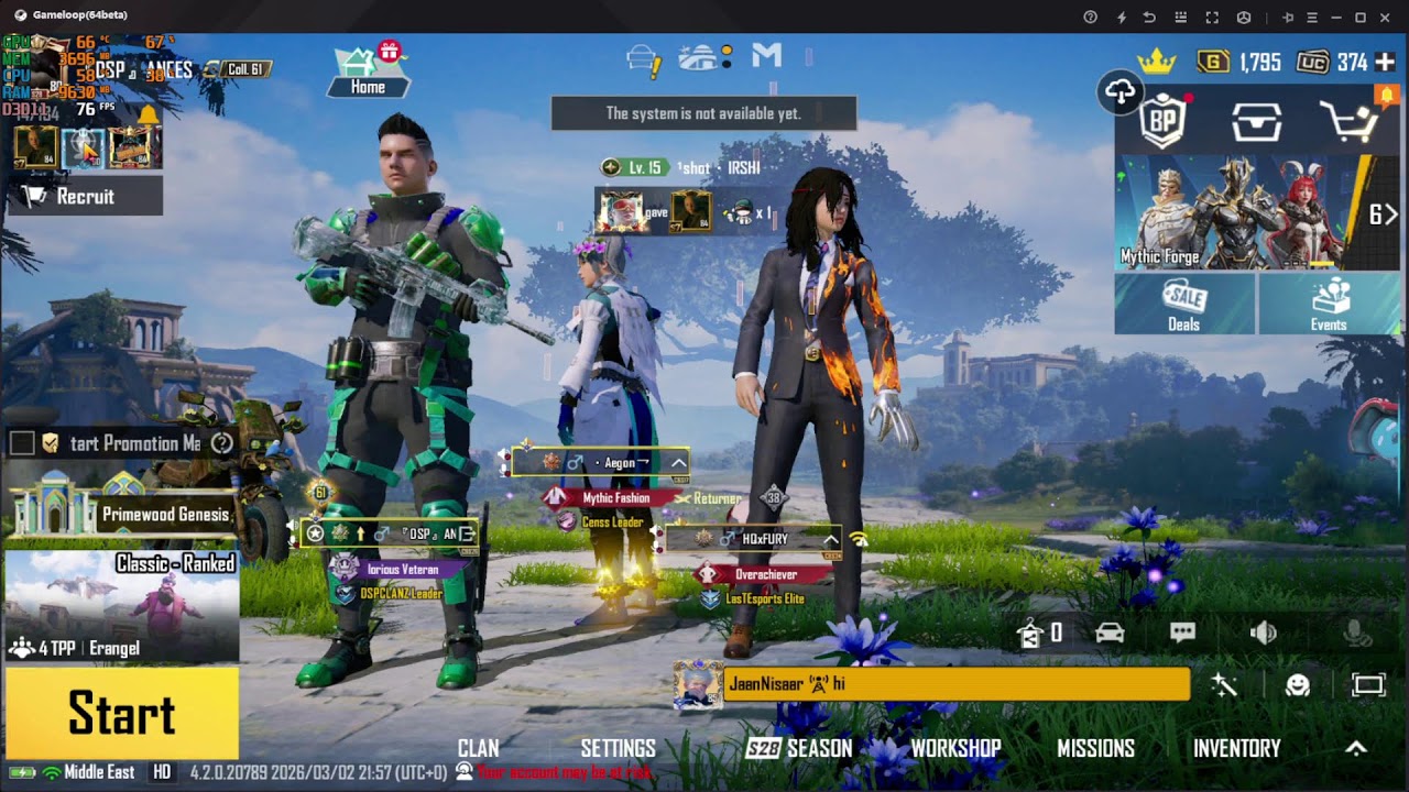 PUBG MOBILE 4.2 LIVE ON RYZEN 5 3600 RX 5500 XT 8GB GDDR6