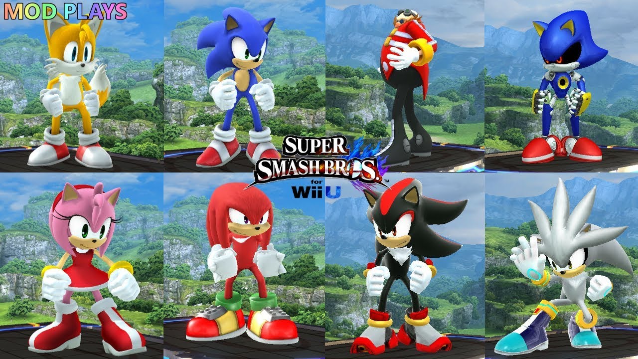 Mod Plays: Super Smash Bros. (Wii-U) - Sonic Smash Bros.