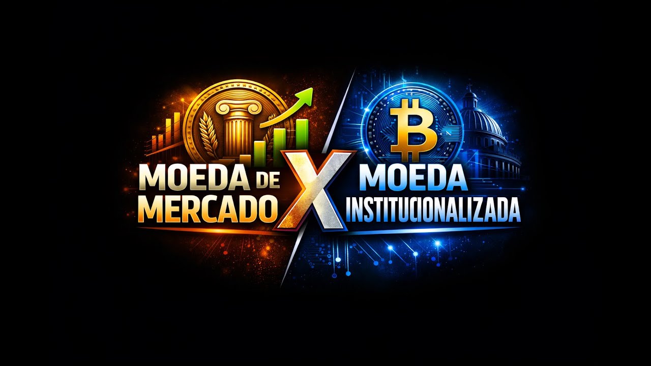 Moeda de mercado X Moeda institucionalizada