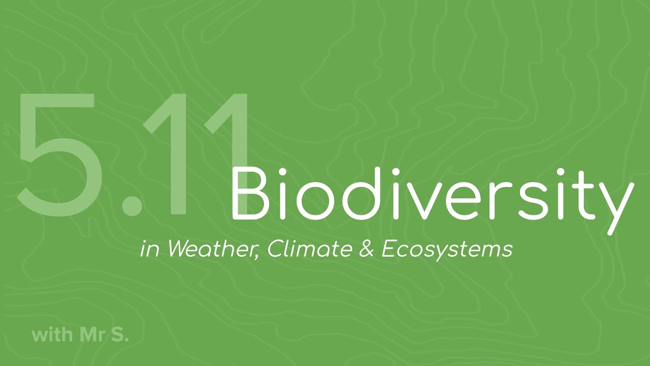Biodiversity (FMGL5.11)