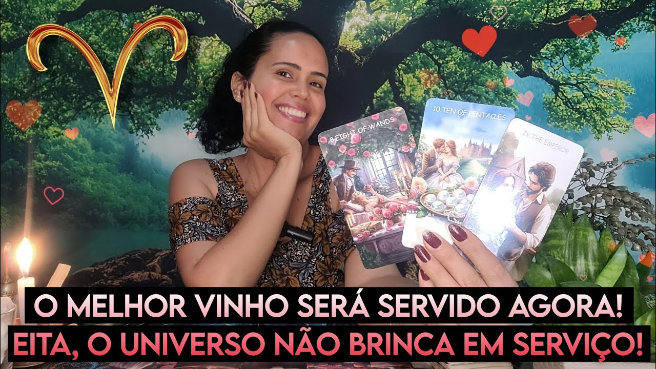 🌳EITA ÁRIES ♈ | ENQUANTO ELE(A) SE ACHA, O UNIVERSO PREPARA O MELHOR VINHO PARA VOCÊ! 😱🍷♥️🤌🔥 #aries 