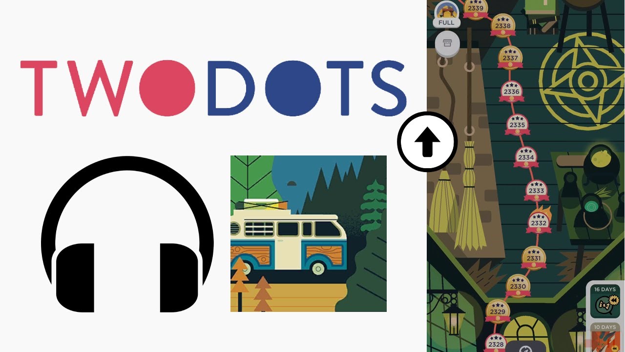 Ремикс в наушниках&mdash;Дорожный приют В игре．Карта&mdash;Альков алхимика Two Dots