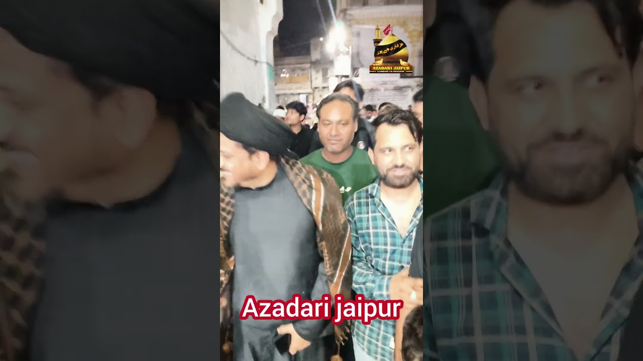 12 Safar Moulana Syed Zameer Abbas Jafri Sahab Jaipur Majlis #azadari #jaipurazadari #Shia #sunni