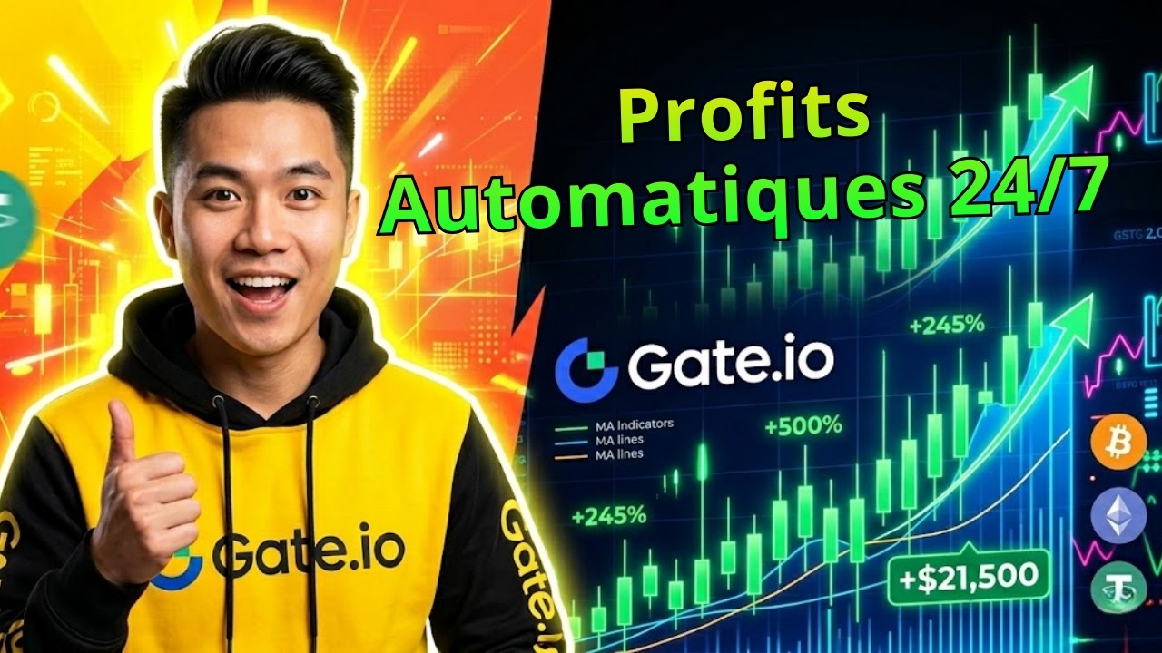 Gate.io Trading Bot Tutoriel 2026 : Guide Complet Grid Trading  par &Eacute;tape (&Eacute;conomisez 20 % de frais)