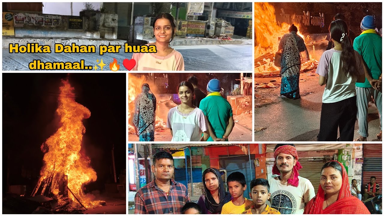Holika Dahan par huaa dhamaal..✨🔥♥️