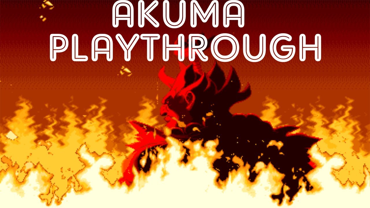 Street Fighter Alpha 2: Akuma Playthrough