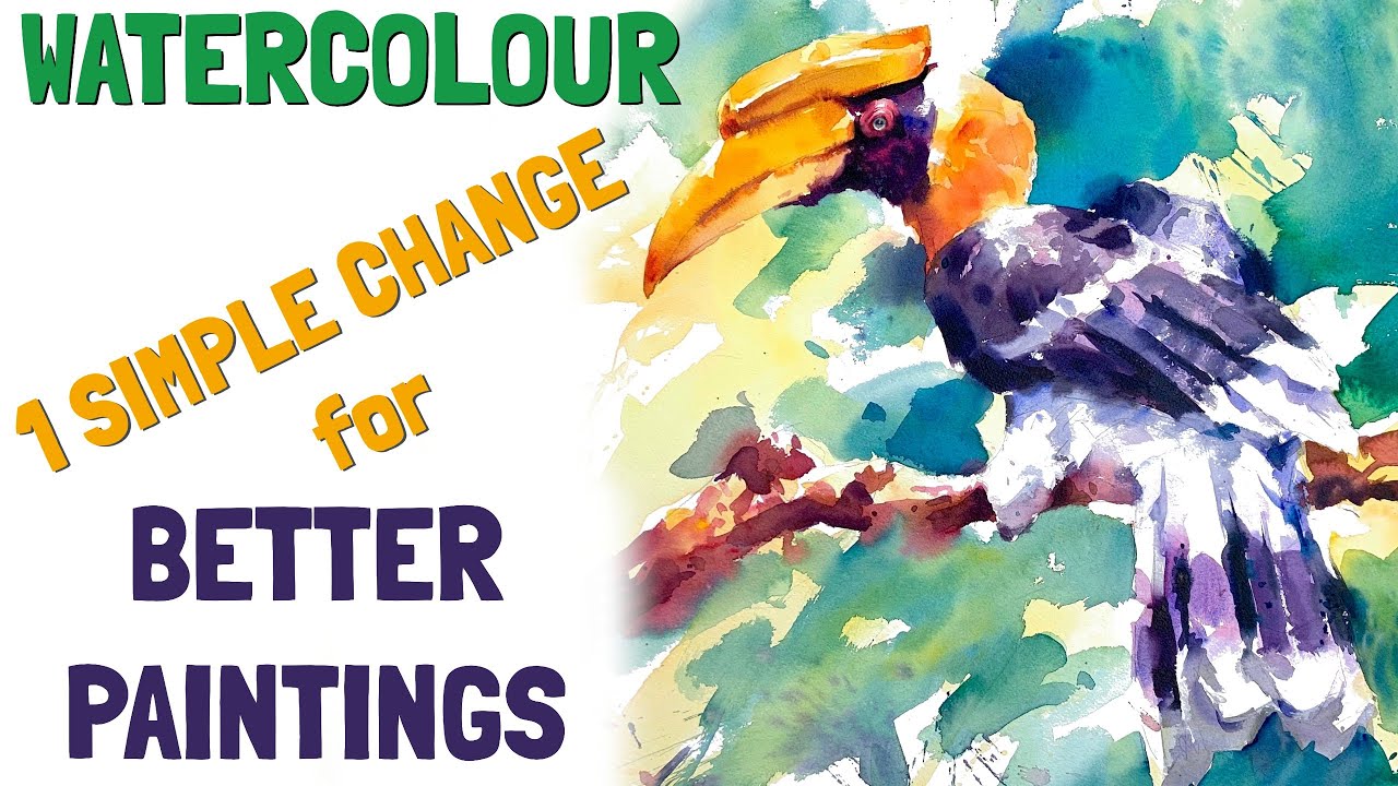 how to IMPROVE your watercolour painting