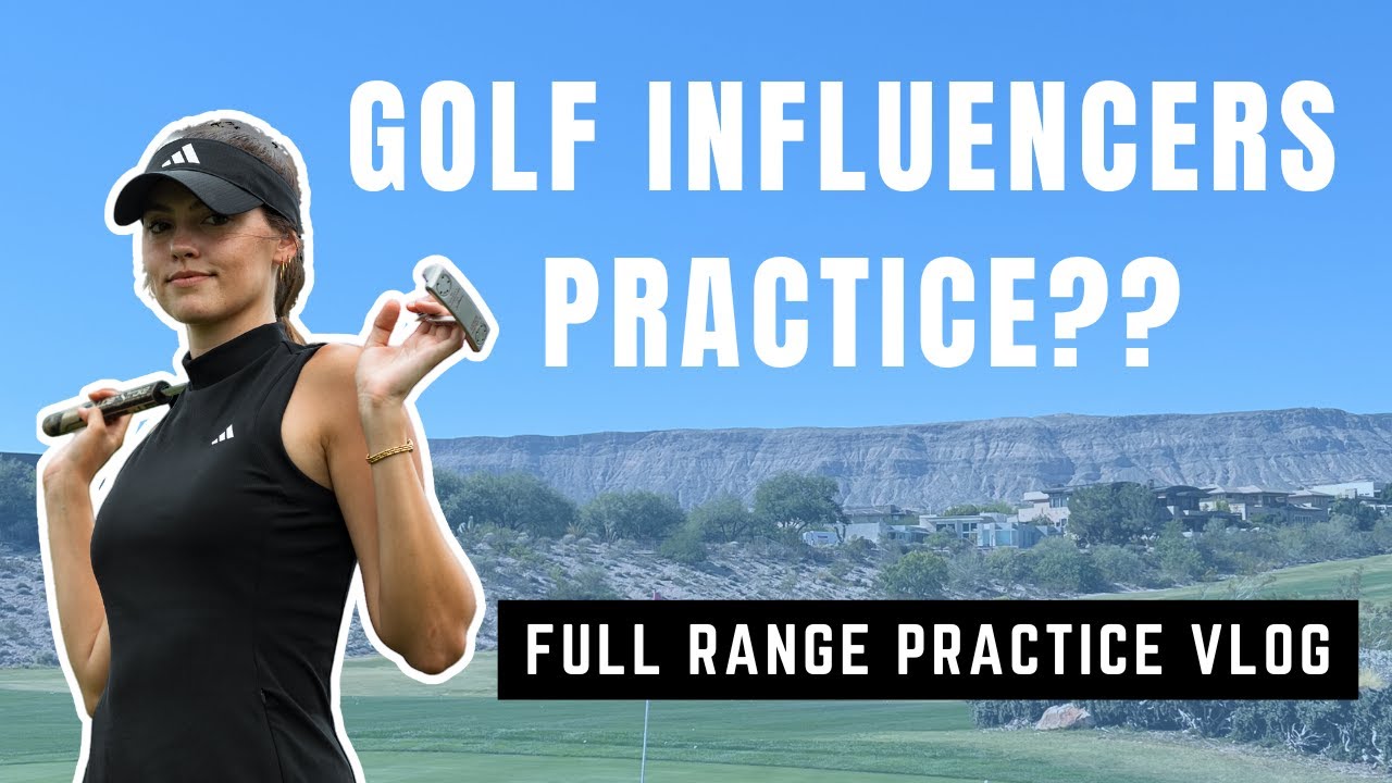FULL Driving Range Practice Vlog