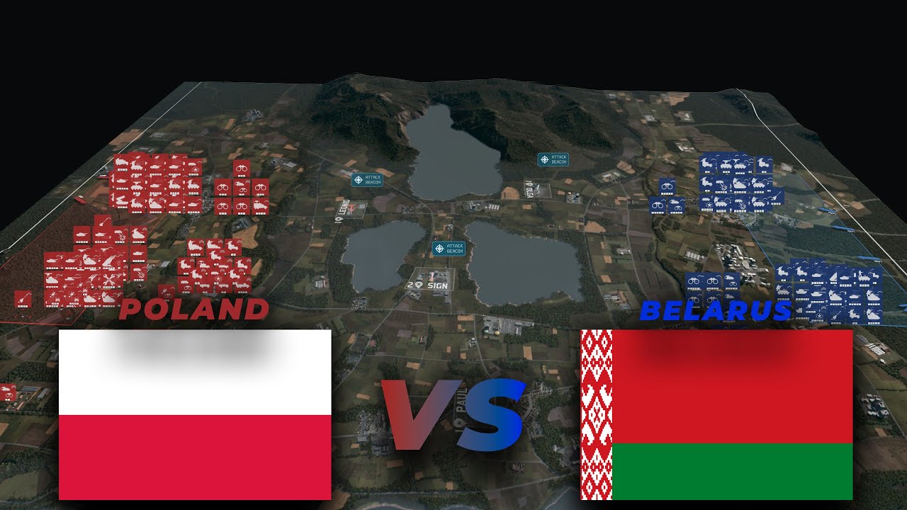 80.000 POLISH ARMY vs 80.000 BELARUS ARMY | WARNO