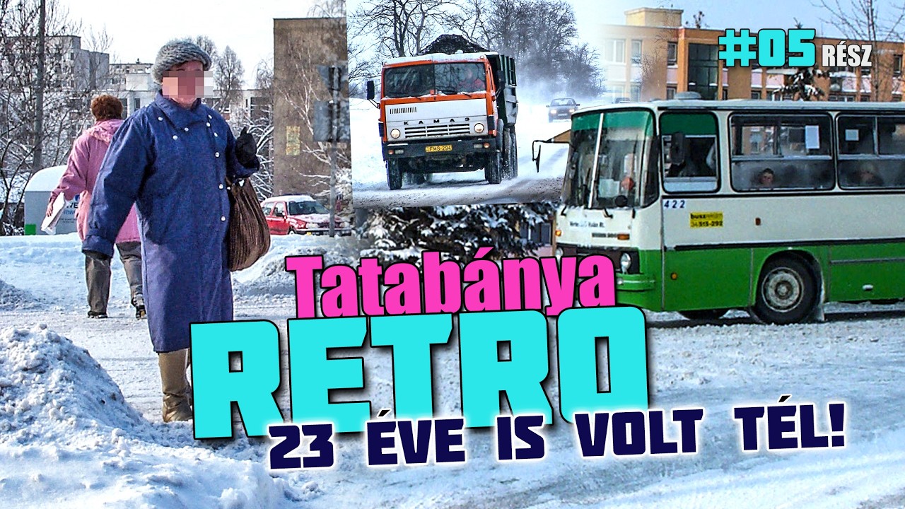 Hóhelyzet Tatabányán - Legendás telek a múltból ❄ Tatabánya retro #05