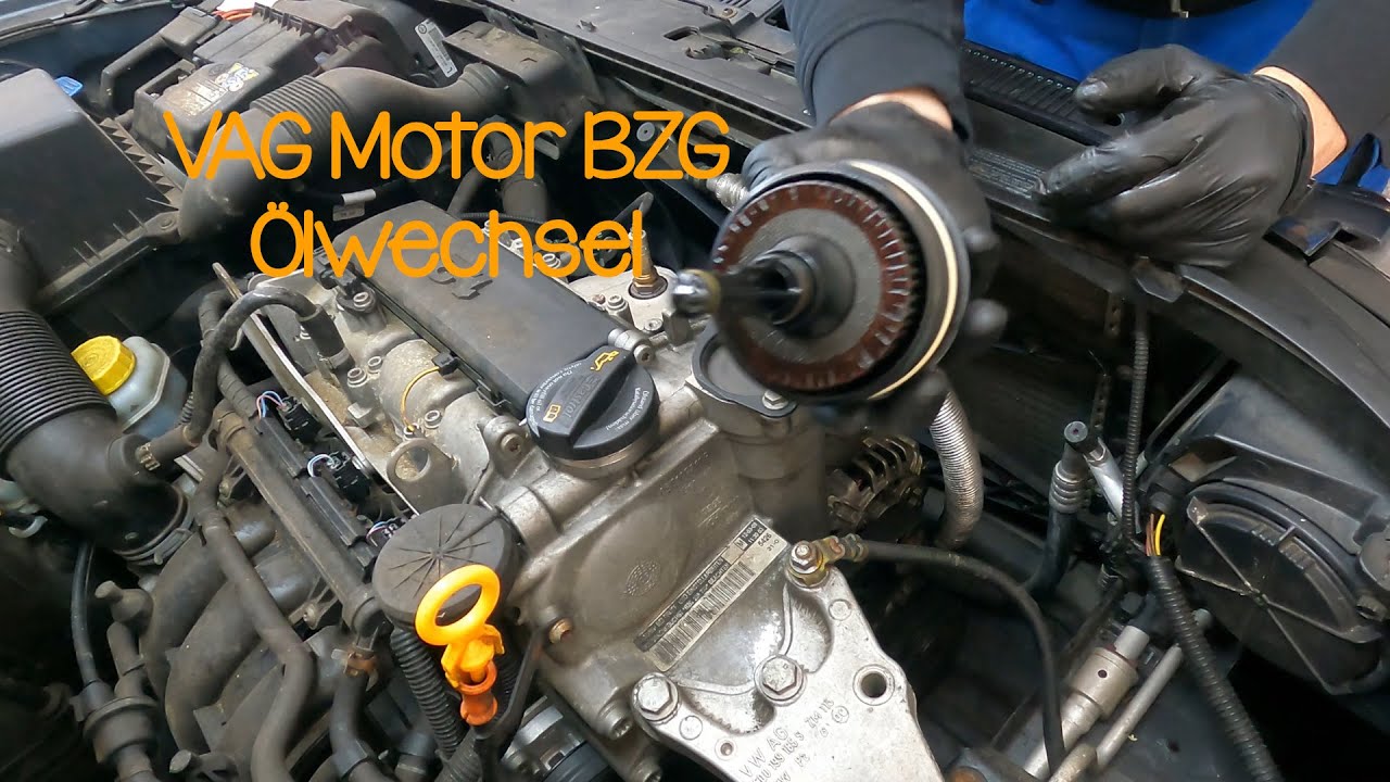 VAG Motor BZG Ölwechsel