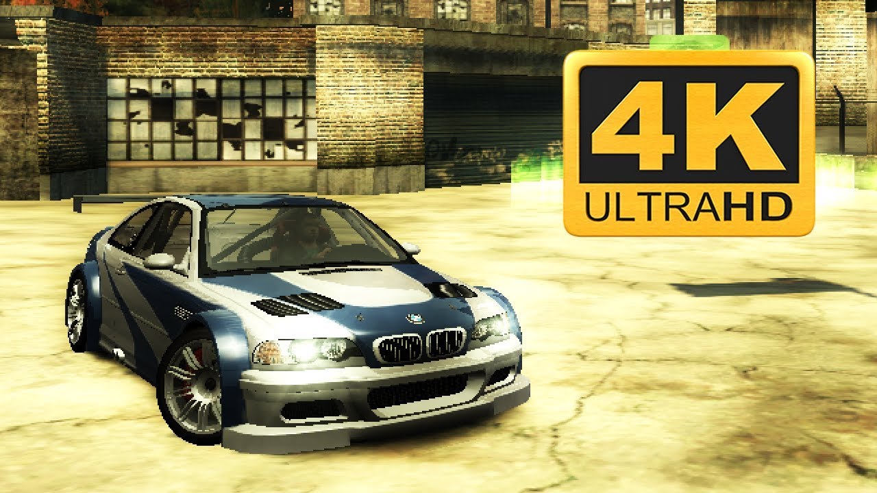 Need for Speed Most Wanted 2005 - Old Game in 4K