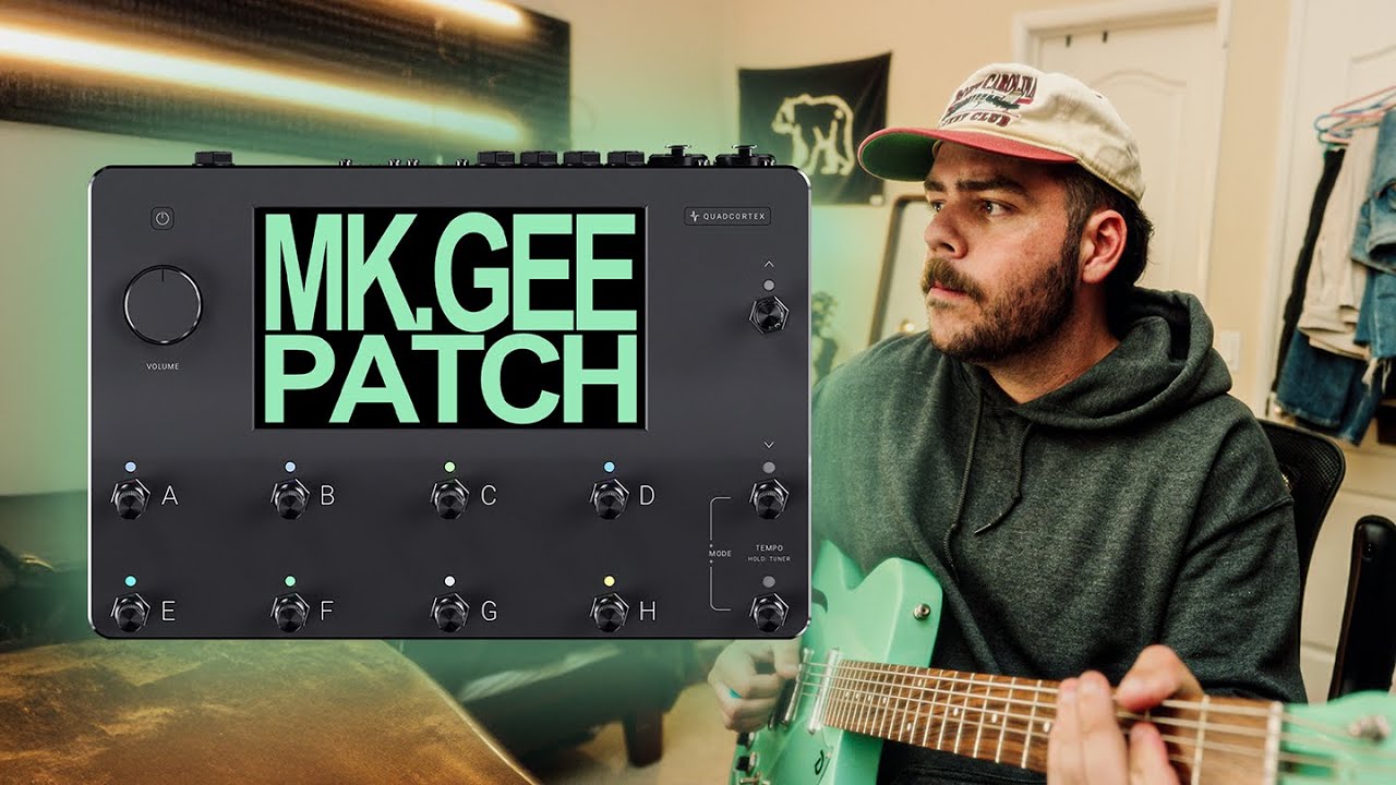 I made MK.GEE's tone in my QUAD CORTEX