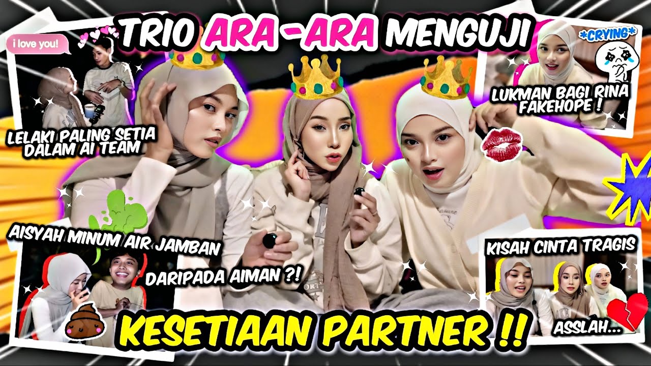 LAWAN PARTNER SIAPA PALING FUNCTION !! MARINA X ASSRY X SITIMIN !! RINA KECEWA DENGAN LUKMAN !!