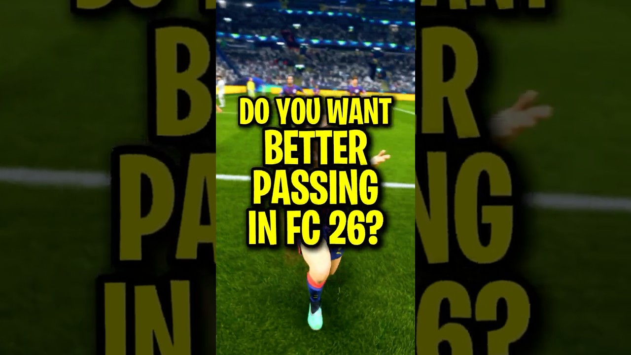Измените эту настройку для улучшения паса в FC 26!