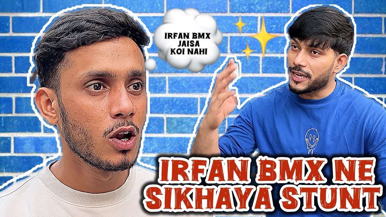 Irfan bmx ne sikhaya stunt 😍 |Irfan Bmx| |bmx stunt| #irfanbmx #youtube #viral #content #talent 